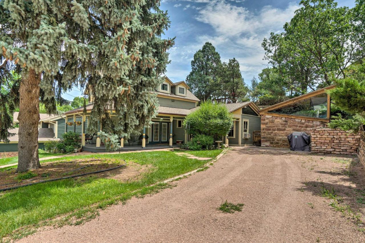 Historic Manitou Springs Victorian Walk Downtown! Vila Exterior foto